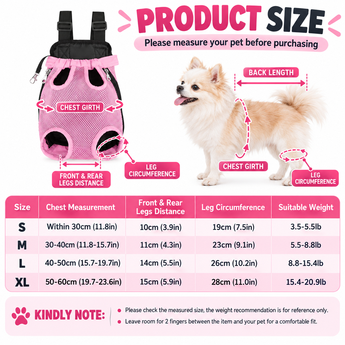 🩷Pet Carrier Backpack for Cats and Small Dogs