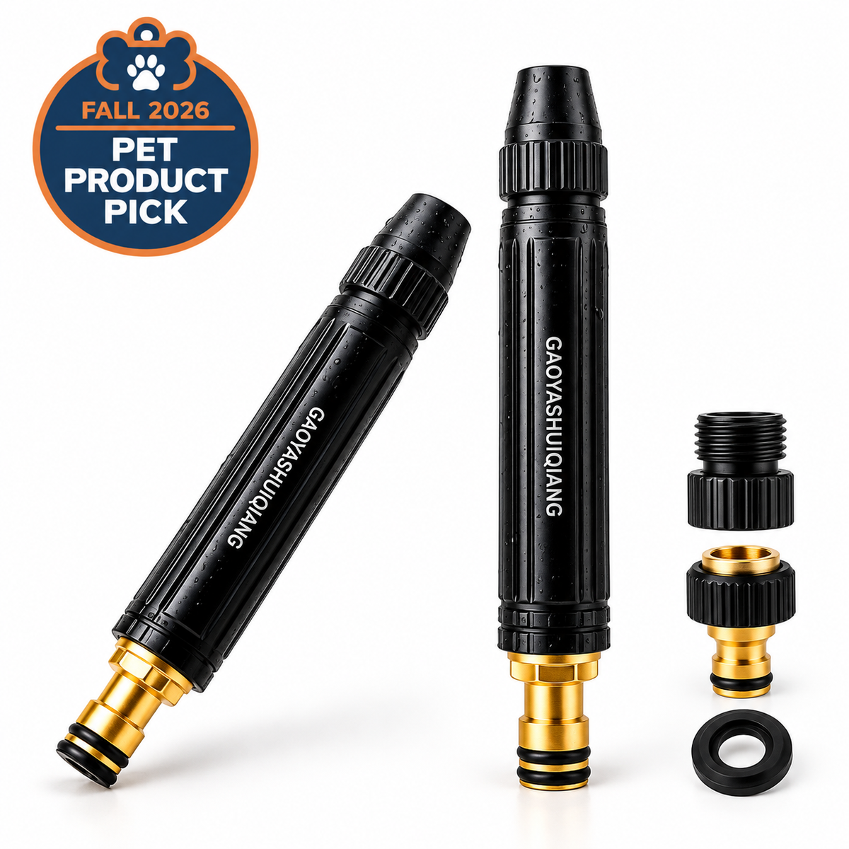 Powerful Yet Safe Water Spray Gun for Dog Cleaning