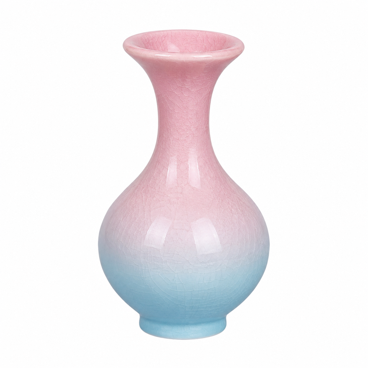 Crackle Glaze Gradient Vase（4pc）