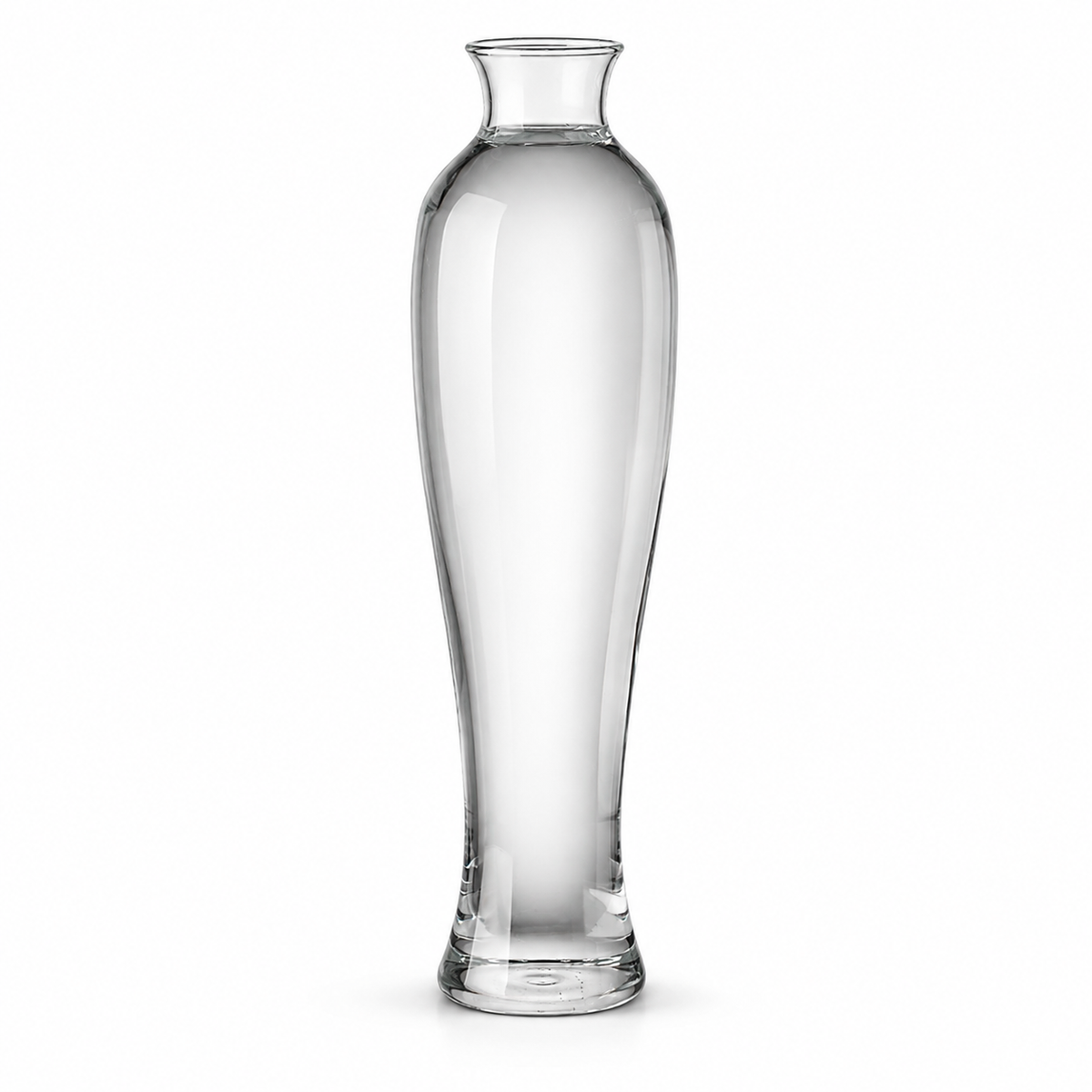 Clear Borosilicate Glass Bud Vase